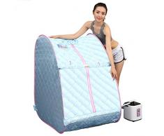 Heimsauna Sauna-Dampfer, 220V tragbarer Steame Sauna-Zelt Spa Home Salon Dampfer Reiniger, 1-9 Stufen Temperatureinstellung (Farbe : A)