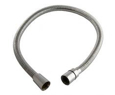 PaulGurkes Brauseschlauch Drehkonus 60cm Duschschlauch silber Metallschlauch 0,6m