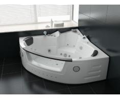 Luxus Whirlpool Badewanne 152x152 mit Vollausstattung (Massage)