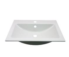 Alape Einbaubecken EB.R585H rechteckig, weiß 2202000000