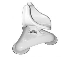 2x Saugnapf Haartrocknerhalter | Fönhalter | Fön Haartrockner Wandhalter Halter