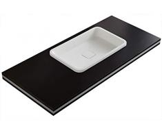 Mineralguss Einbaubecken Einbau-Waschbecken PB2129-53x32x10,5cm - Pure Acrylic