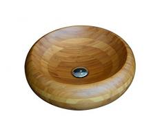 Massivholzwaschbecken Holzwaschbecken Waschbecken Waschschale Massivbambus