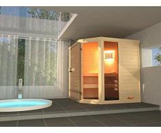 weka Massivholz-Elementsauna 38 mm LAUKKALA 1 GT