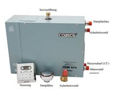 vanvilla COASTS Dampfgenerator, Dampferzeuger, Dampfdusche, 24KW / 380V