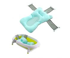 SDGDFXCHN Baby Badewanne Kissen, Neugeborenes Baby Anti-Rutsch-Badekissen, Jungen Mädchen Unisex (0-12 Monate)