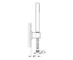 GROHE Euphoria Cube Brauseset passend zu Eurocube Armaturen 27702000