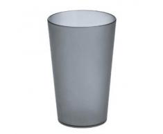 koziol RIO transparent anthrazit Becher 300ml, Thermoplastischer Kunststoff, 7.3 x 7.3 x 11.5 cm