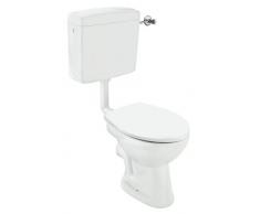 Cornat Komplettanlage tiefspül Stand-WC, weiß