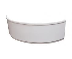 Schürze zur Acryl-Eckbadewanne Cejlon 150 x 100 cm | Linke Ausführung | Weiß | Bad | Badezimmer