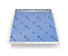 Saxoboard Befliesbares Duschelement mit Rinne 100x150x4 cm