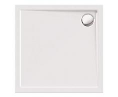 Calmwaters® - Modern Select - Eckige Bodengleiche Dusche in in 90 x 90 cm aus Acryl mit Ablaufloch in 90 mm - 01SL2984