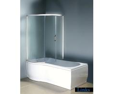 Badewanne mit Duschzone MSDW02