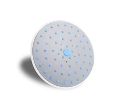 Giow Duschkopf 1 stücke 15,8 cm Runde Dach Regendusche Kopf Trey Massage Dampf Regen Duschkabine Sprayer Bad 1/2 Stecker