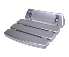 Duschsitz klappbar Silber Duschklappsitz Wandmontage 150kg