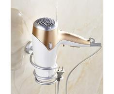 JOJYO Föhnhalter, Haartrocknerhalterung Halter Badezimmer Fön Fönhalter Wandhalterung Fönhalterung Spirale Form Badzubehör Türtrocknerhaar für Bad Küche