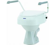 Invacare Aquatec 900 Toilettensitzerhöhung mit Armlehnen, Weiß