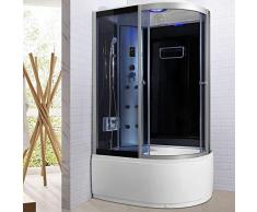 Duschkabine Halbkreis Duschkabine Duschkabine Duschkabine Duschkabine Duschkabine Duschkabine Duschkabine 6 Multifunktions 120x80 cm mit Bluetooth