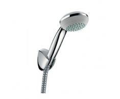 Hansgrohe Crometta 85 Variojet 2jet Handbrause/ PorterC Brausehalter Set 1,25 m