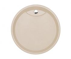 Astracast Vortex Sahara Beige Granitbecken Auflage Abtropffläche Einbaubecken