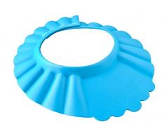 Iso Trade Duschkappe Kinder Baby Badehaube Weiche Badekappe Augenschutz Bath Shampoo #1835, Farbe:Rosa