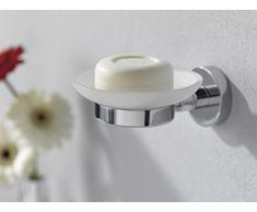 Haceka Seifenhalter Glas Kosmos Chrom