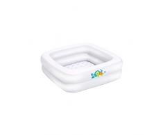 Bestway Up, In & Over schnell aufblasbare und verstaubare Baby Badewanne, 86x86x25 cm