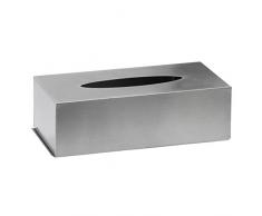 AMARE Kosmetiktücherbox, Edelstahl, Silber, 24