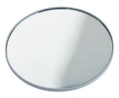 WENKO 3660010100 Kosmetikspiegel, 300% Vergrößerung, Kunststoff, 0.5 cm, Chrom