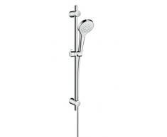 Hansgrohe 26710400 Gemeinsam Brausestange myselect S Vario 3 Strahlarten weiß/chrom
