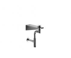 Lineabeta Badewanne ohne Loch Serie 6621 INOX/Politur, Stahl, Grau