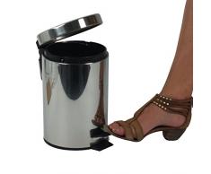 Kela 21887, Kosmetikeimer 3 l, Edelstahl, Stampa, Glänzend