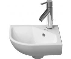 Duravit ME by Starck Waschtisch Eck-Handwaschtisch 430 mm, Farbe: Weiß seidenmatt