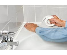 CON:P Abdichtband (PVC frei), Dauerhafte Abdichtung von Badewannen, Waschbecken und Duschen ohne Silikon, 28 mm x 3,2 m, 1 Stück, SA131