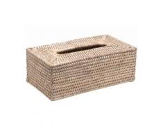 Decor Walther Basket Papiertuchbox - Rattan beige - 25 x 14 cm, h 10 cm