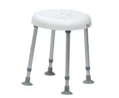 Drive Medical ohne Hygieneaussparung, Duschhocker Delphi, weiß