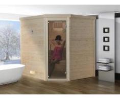 weka Massivholzsauna TURKU 1 GT Sparset 1