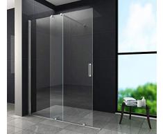 8 mm Schiebetür-Duschwand TRAVERSO 160 x 200 cm
