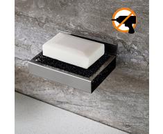 Ruicer Seifenschale Wandmontage aus Edelstahl Ohne Bohren Seifenablage Wand Badezimmer Küche Zum Kleben