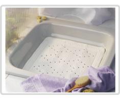 Sicherheits Duscheinlage, 55x55cm, weiß