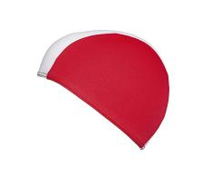 Fashy Herren Badehaube, rot/Weiß, One Size