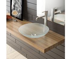 Alpenberger Satinierte Glaswaschschale Ø 46 cm