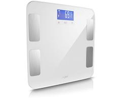 MyBeo - Digitale Körperfettwaage - Personenwaage - Körperwaage - Körperanalysewaage - Bestimmung von Körperfett Wasserprozentanteil Muskelanteil Knochengewichtsanteil