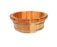 16CM Holzwaschbecken, Haushalt, kleine Wanne, Massive Tanne, Holz, Fußwaschwanne, Erwachsene, Kinderleichtgewicht, Fußbadfaß, tränkende Füße, Gesundheit