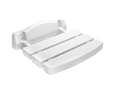 Duschklappsitz DELUXE Sicherheitssitz Wandstuhl Klappstuhl Duschhilfe Sitzhilfe zur Wandmontage