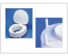 Toilettensitzerhöhung Toilettenaufsatz Toilettensitz Plus 15 cm, mit Deckel! *Top Qualität zum Top Preis*