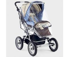 SUNNYBABY Universal Regenschutz mit Schutzklappe für Kinderwagen, Buggy