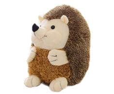 Comtervi Igel Plüsch Spielzeug braun Plüschigel Kuscheltier Stoffigel Plüschtier Plüschigel Cuddle Toys