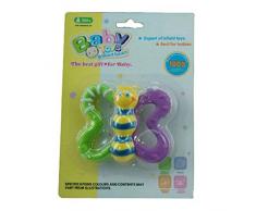 Babyrassel, Beißring und Greifling in Form eines Schmetterlings ab 3 Monate