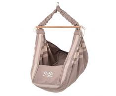 Lola Babyhängematte Babywiege YoYo BIG happiness Set mit Thermomatratze ÖKO TEX